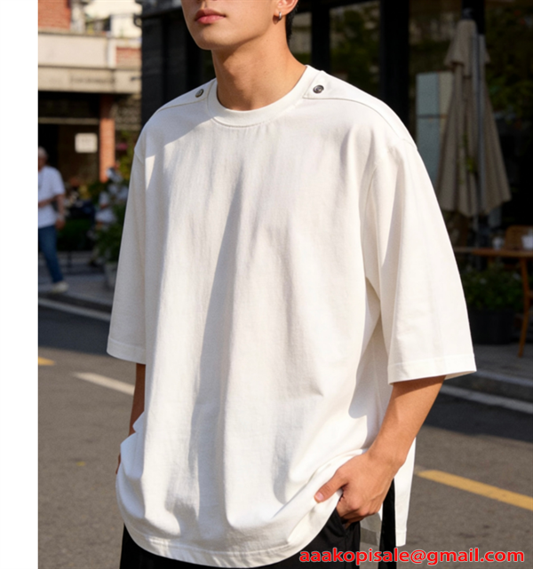 RICK OWENS ROスタイル★★ リックオウエンスtシャツコピーユニセックスオーバーサイズ感