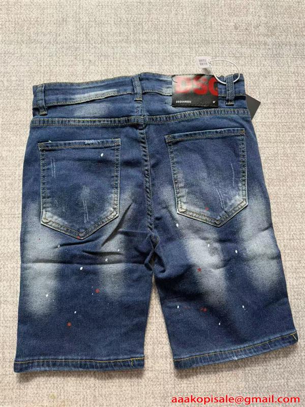 オシャレメンズDSQ2 & DSQUARED2☆ディースクエアードショットデニムコピー2026最新作人気