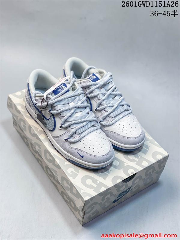 激安 メンズスニーカー ストリートスタイル ローカット クッションソール ザノースフェイス コムデギャルソン コピー THE NORTH FACE COMME des GARCONS