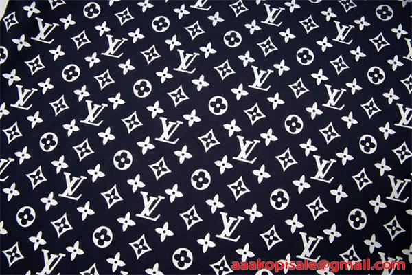 モノグラム 切替 コットン 半袖Tシャツ グラデーション風 上質素材 ルーズフィット メンズ レディース ルイヴィトン コピー Louis Vuitton