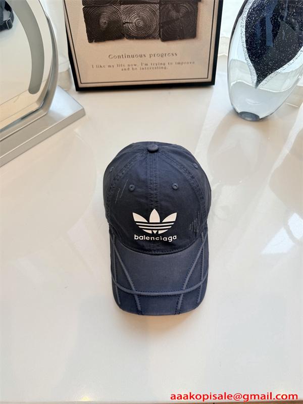 BALENCIAGA X ADIDASコラボ♥人気上昇中♥バレンシアガキャップコピー６色男女OKお洒落帽子