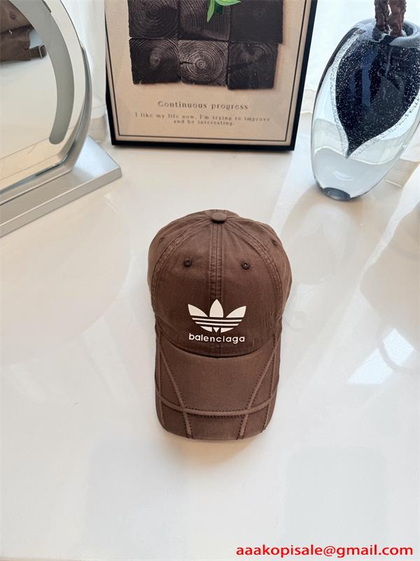 BALENCIAGA X ADIDASコラボ♥人気上昇中♥バレンシアガキャップコピー６色男女OKお洒落帽子