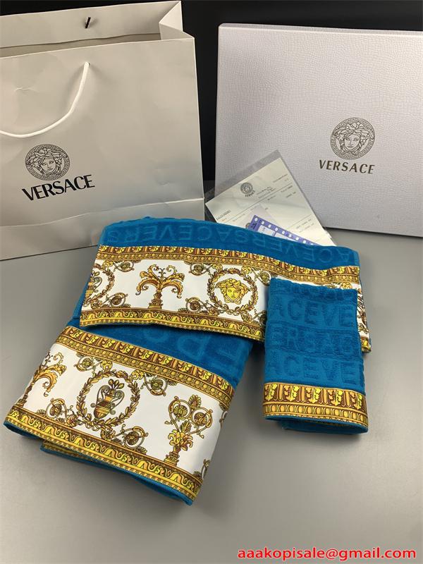Versace 新作★★2026人気セットタオル3点セット ヴェルサーチコピー 上質なアイテム6色