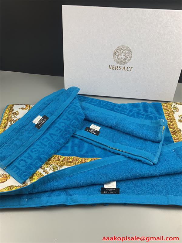 Versace 新作★★2026人気セットタオル3点セット ヴェルサーチコピー 上質なアイテム6色