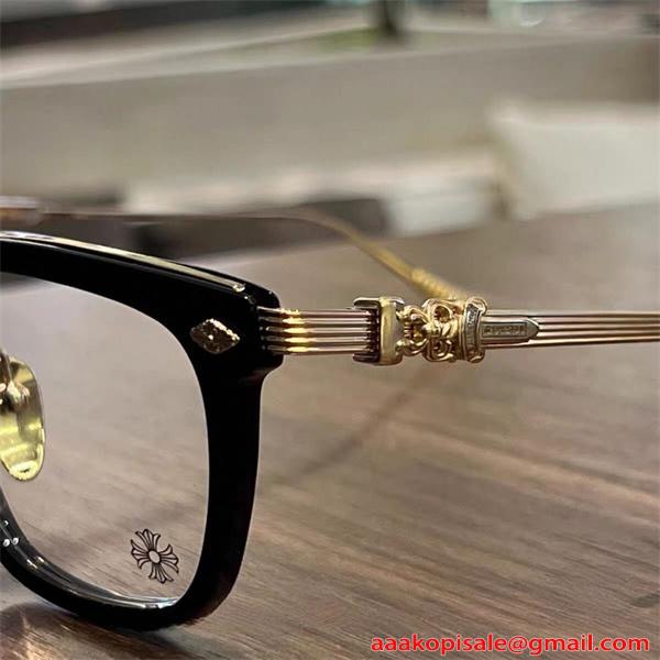 クロムハーツ Chrome Hearts OVERPOKED コピー メガネ フレーム メンズ