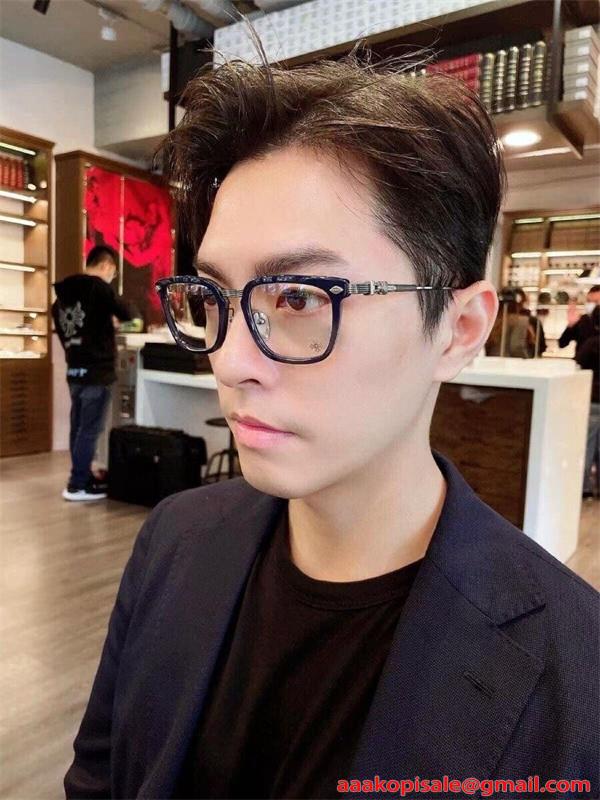 クロムハーツ Chrome Hearts OVERPOKED コピー メガネ フレーム メンズ