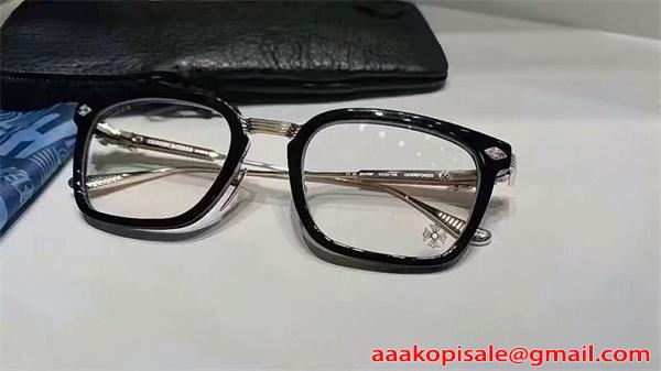 クロムハーツ Chrome Hearts OVERPOKED コピー メガネ フレーム メンズ