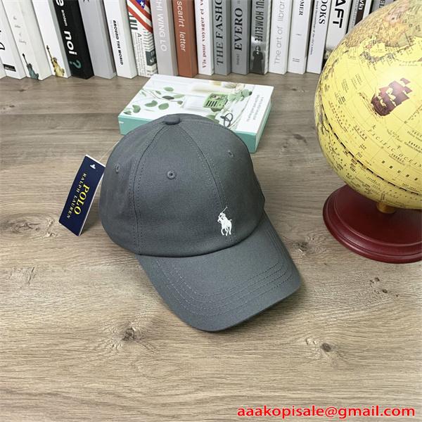 キャップ レディース メンズ 夏用 通気性 軽量 コットン 小馬刺繍 シンプル カジュアル 日焼け対策 帽子 ポロ ラルフローレン コピー POLO RALPH LAUREN
