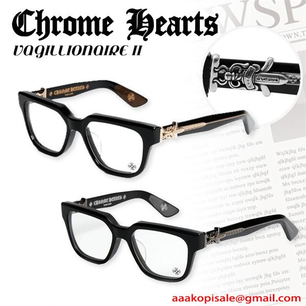 クロムハーツ Chrome Hearts VAGILLIONAIRE II コピー メガネ フレーム