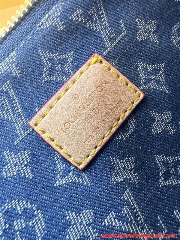 デニムバッグ レディース ミニショルダー モノグラム ジーンズ調 クロスボディ ルイヴィトン コピー Louis Vuitton