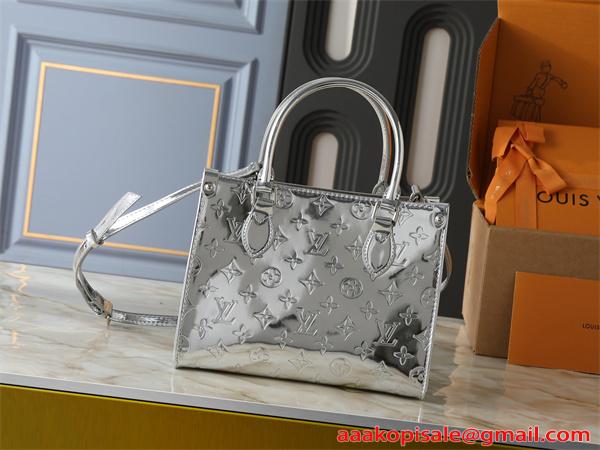 バッグ レディース 小さめ シルバー おしゃれ 軽量 ショルダー ルイヴィトン コピー Louis Vuitton