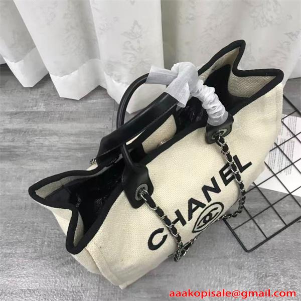  バッグ レディース トート シャネル コピー CHANEL大きめ 軽い おしゃれ 定番 多機能 収納力抜群 布バッグ 肩掛け 手提げ デイリー 旅行 マザーズバッグ 