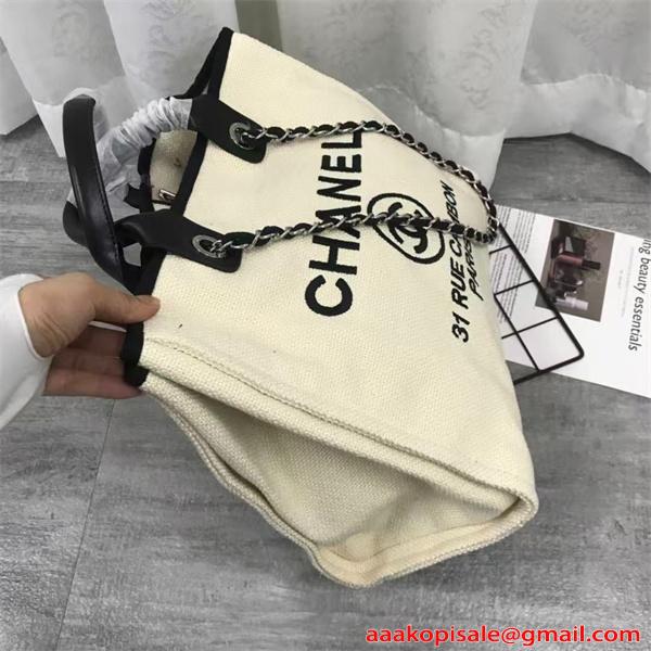  バッグ レディース トート シャネル コピー CHANEL大きめ 軽い おしゃれ 定番 多機能 収納力抜群 布バッグ 肩掛け 手提げ デイリー 旅行 マザーズバッグ 