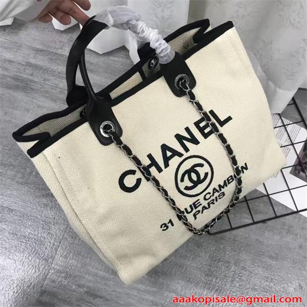  バッグ レディース トート シャネル コピー CHANEL大きめ 軽い おしゃれ 定番 多機能 収納力抜群 布バッグ 肩掛け 手提げ デイリー 旅行 マザーズバッグ 
