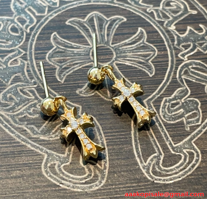 男女兼用 2026トレンド★CHROME HEARTS クロムハーツピアスコピー おしゃれ シンプルデザイン ファッションコーデに◎