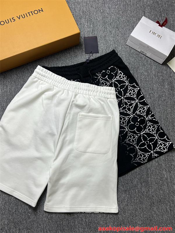 オシャレ★ ルイ ヴィトンショットパンツコピーLouis Vuittonカジュアルスタイル2026トレンド春夏流行り