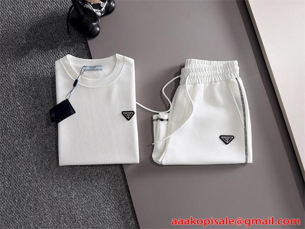 ★ 2026ss春夏プラダセットアップコピー夏の新定番 PRADA新登場 日常使いにぴったり快適度高め