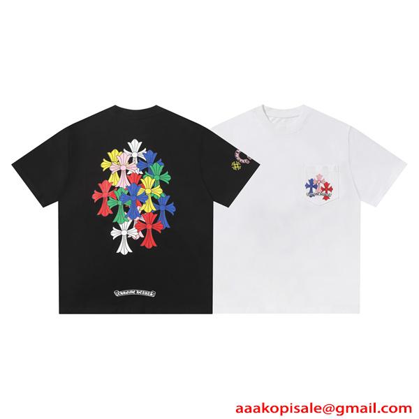 人気2026激安★Chrome Heartsクロムハーツtシャツコピー定番アイテムお洒落簡単デザイン
