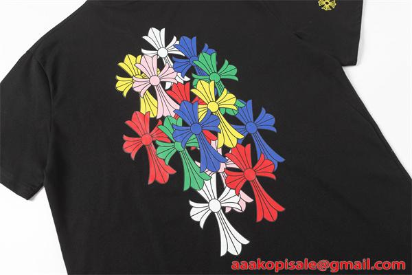 人気2026激安★Chrome Heartsクロムハーツtシャツコピー定番アイテムお洒落簡単デザイン