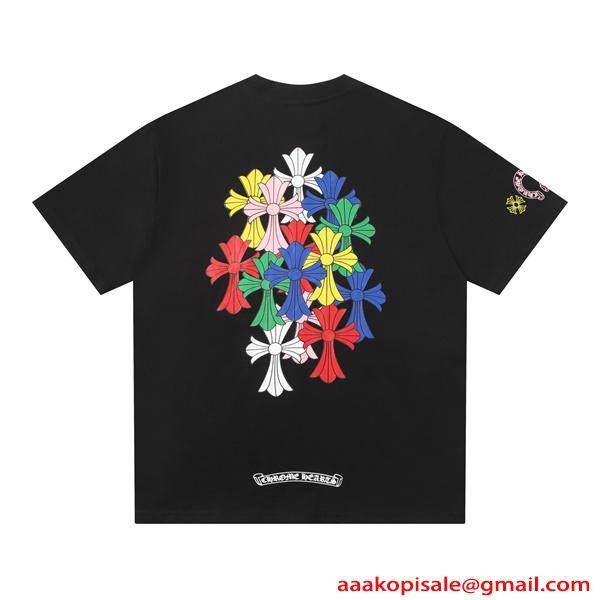 人気2026激安★Chrome Heartsクロムハーツtシャツコピー定番アイテムお洒落簡単デザイン