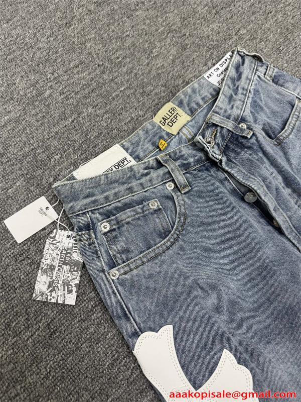  クロスデザイン パッチワーク ボトムス メンズ レディース ストレート ストリート クロムハーツ コピー CHROME HEARTS