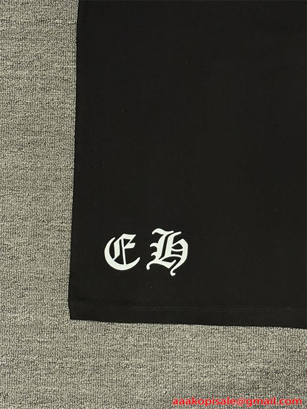 Tシャツ 星条旗クロス バックプリント USAロゴ オーバーサイズ ストリート クロムハーツ コピー CHROME HEARTS