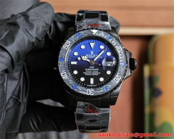  自動巻き風 高級感 防水 カラーダイヤル おしゃれ 人気 ロレックス コピー ROLEX