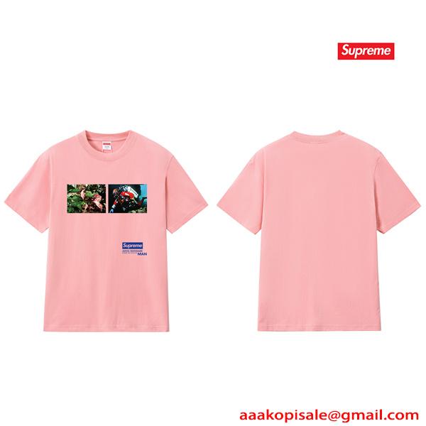  ロゴプリント ビッグロゴ カジュアル 夏服 シュプリーム コピー SUPREME