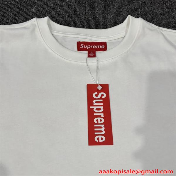  ワイドロゴ ビッグプリント ドロップショルダー ルーズシルエット ストリート シュプリーム コピー SUPREME