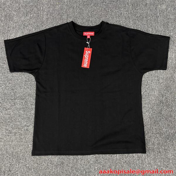  ワイドロゴ ビッグプリント ドロップショルダー ルーズシルエット ストリート シュプリーム コピー SUPREME