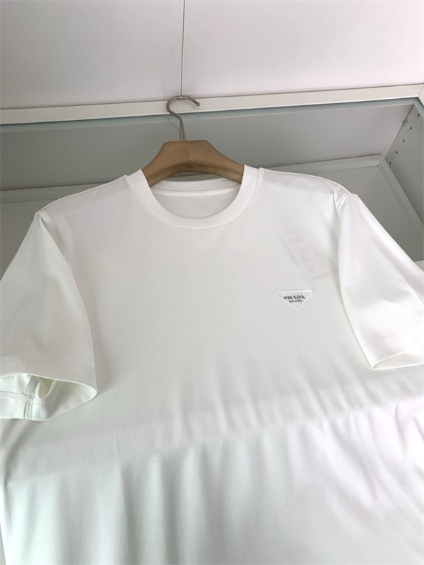 お洒落2026★プラダtシャツコピー人気ランキングシンプルデザインPRADAロゴ上質なアイテム