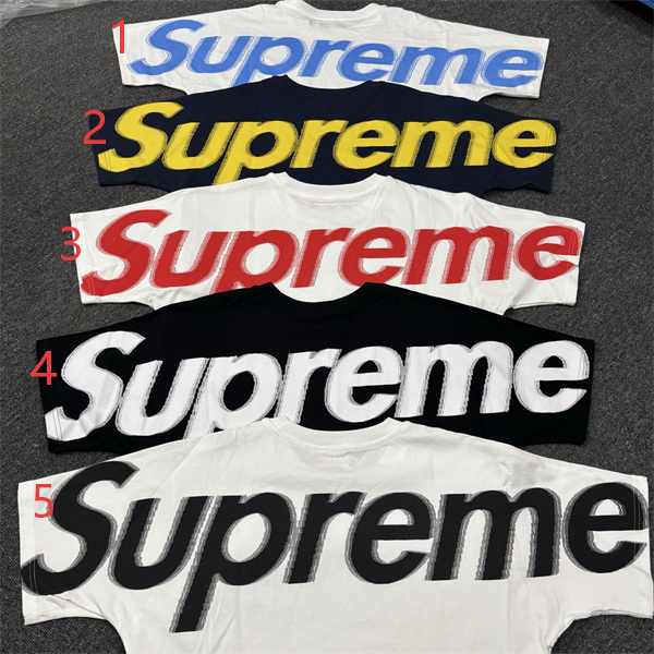 ワイドロゴ ビッグプリント ドロップショルダー ルーズシルエット ストリート シュプリーム コピー SUPREME