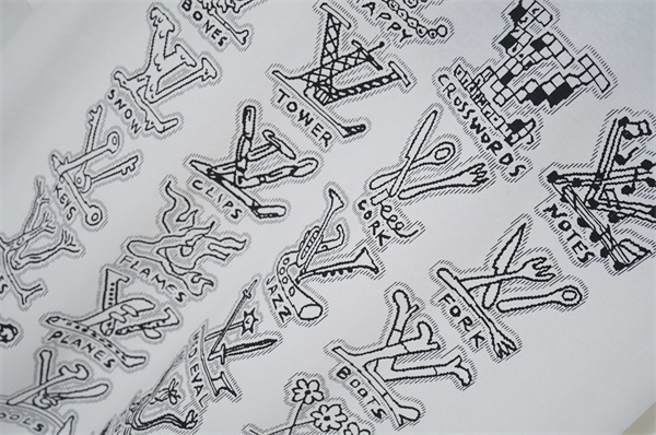 フロントLVグラフィック 半袖Tシャツ Louis Vuitton ホワイト ブラック ルイヴィトン コピー クルーネック ロゴプリント