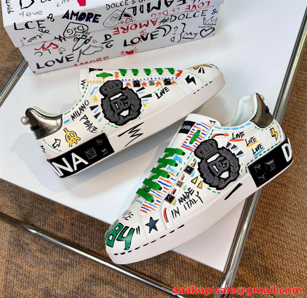 スタイルアップ効果 2026春夏ドルチェ＆ガッバーナスニーカー コピー Dolce&Gabbana  人気激安(日本最大級)