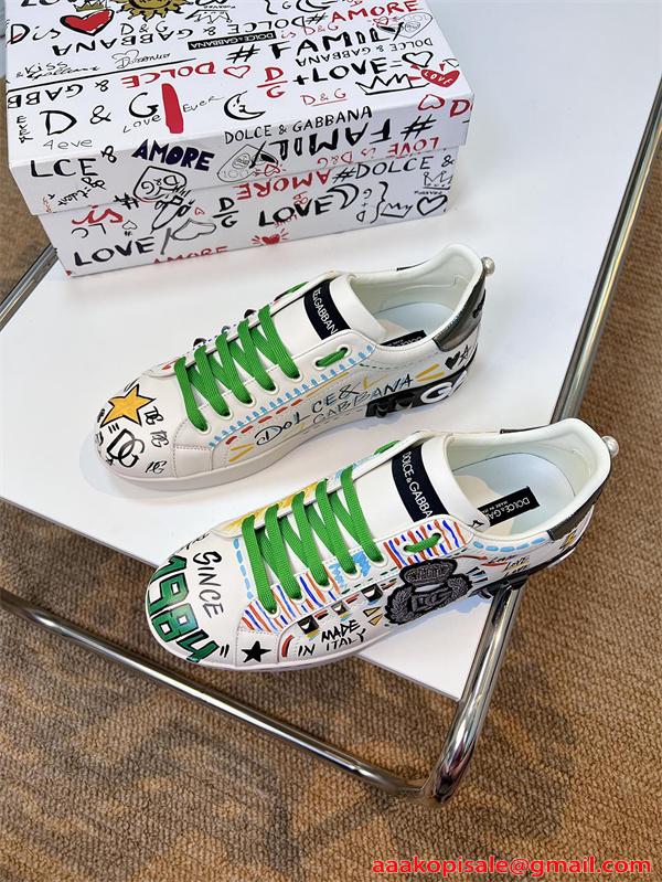 スタイルアップ効果 2026春夏ドルチェ＆ガッバーナスニーカー コピー Dolce&Gabbana  人気激安(日本最大級)