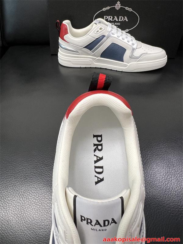 PRADA プラダ カジュアルシューズコピー 2026SSのトレンド商品 今期のトレンド定番アイテム 激安通販 専門店
