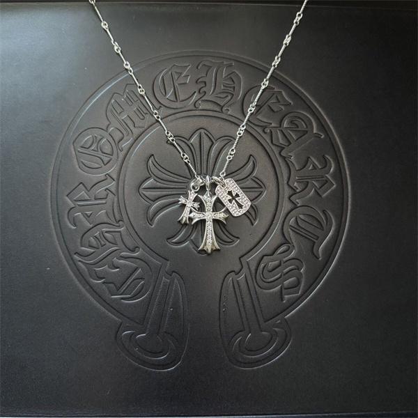 クロスモチーフ ネックレス CHROME HEARTS メンズ レディース兼用 