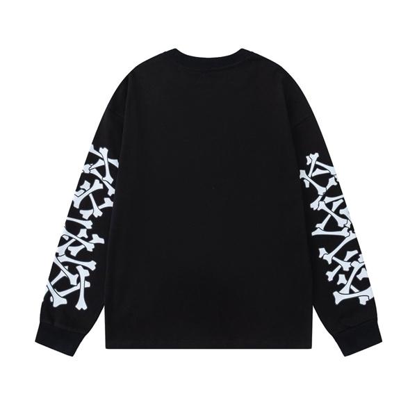 AMIRI スーパーコピー 長袖Tシャツ メンズ オーバーサイズ アミリ ストリート系 トレンド