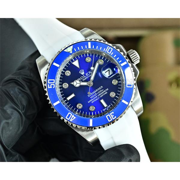 腕時計 メンズ ダイバー風 ブルーダイヤル 40mm 防水 ROLEX カジュアル ロレックス スーパーコピー