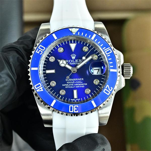 腕時計 メンズ ダイバー風 ブルーダイヤル 40mm 防水 ROLEX カジュアル ロレックス スーパーコピー
