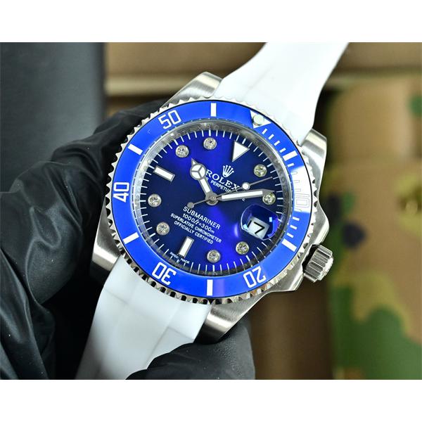 腕時計 メンズ ダイバー風 ブルーダイヤル 40mm 防水 ROLEX カジュアル ロレックス スーパーコピー