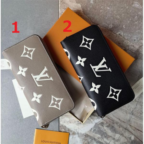 M60744　monogram·anplant完売品光沢の美しい財布  ウォレット ルイ ヴィトン長財布コピー LOUIS VUITTON 激安(日本最大級)