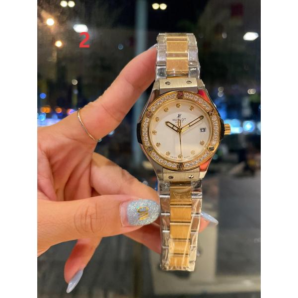 HUBLOT クォーツムーブメント ウブロ コピー レディース腕時計 人気 上品 エレガント 38mm