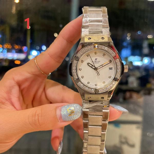 HUBLOT クォーツムーブメント ウブロ コピー レディース腕時計 人気 上品 エレガント 38mm