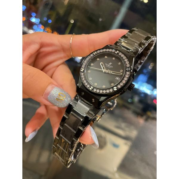 HUBLOT クォーツムーブメント ウブロ コピー レディース腕時計 人気 上品 エレガント 38mm