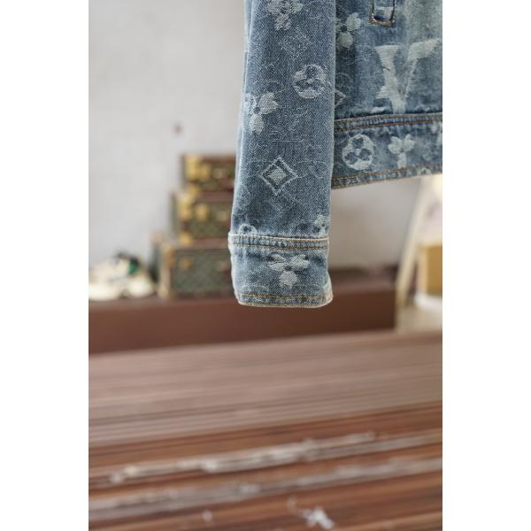 ルイヴィトン スーパーコピー デニムジャケット メンズ  クラシックシルエット 秋冬対応 重厚感 LOUIS VUITTON