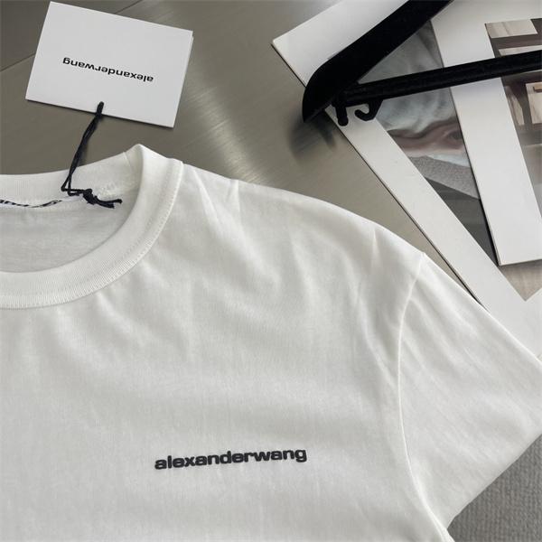 アレキサンダーワン コピー 長袖Tシャツ 無地 シンプル クルーネック Alexander wang ゆったり カジュアル万能