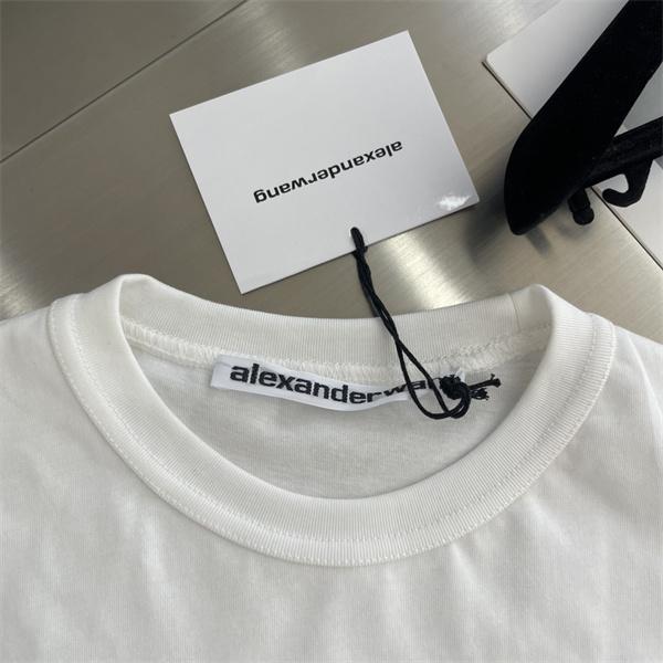 アレキサンダーワン コピー 長袖Tシャツ 無地 シンプル クルーネック Alexander wang ゆったり カジュアル万能