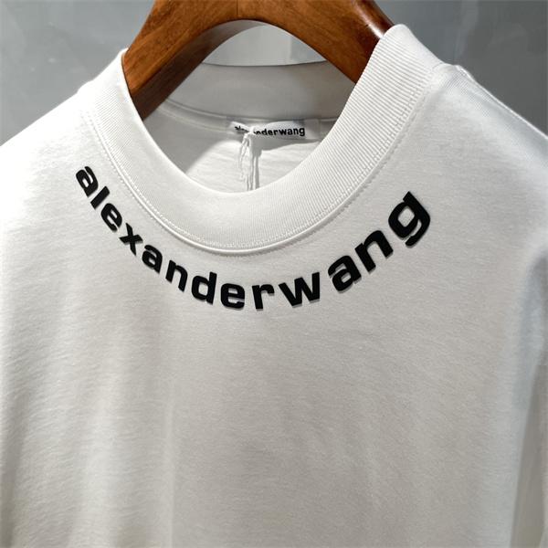 ロングスリーブTシャツ ワイドフィット Alexander wang ミニマルデザイン 韓国 アレキサンダーワン コピー