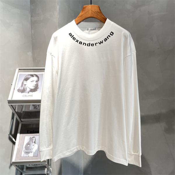 ロングスリーブTシャツ ワイドフィット Alexander wang ミニマルデザイン 韓国 アレキサンダーワン コピー